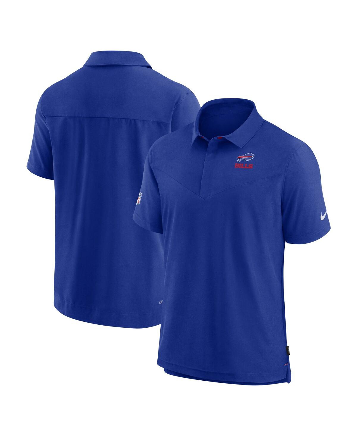 Nike Men's Royal Buffalo Bills 2022/23 Sideline Lockup Performance Polo In Royal