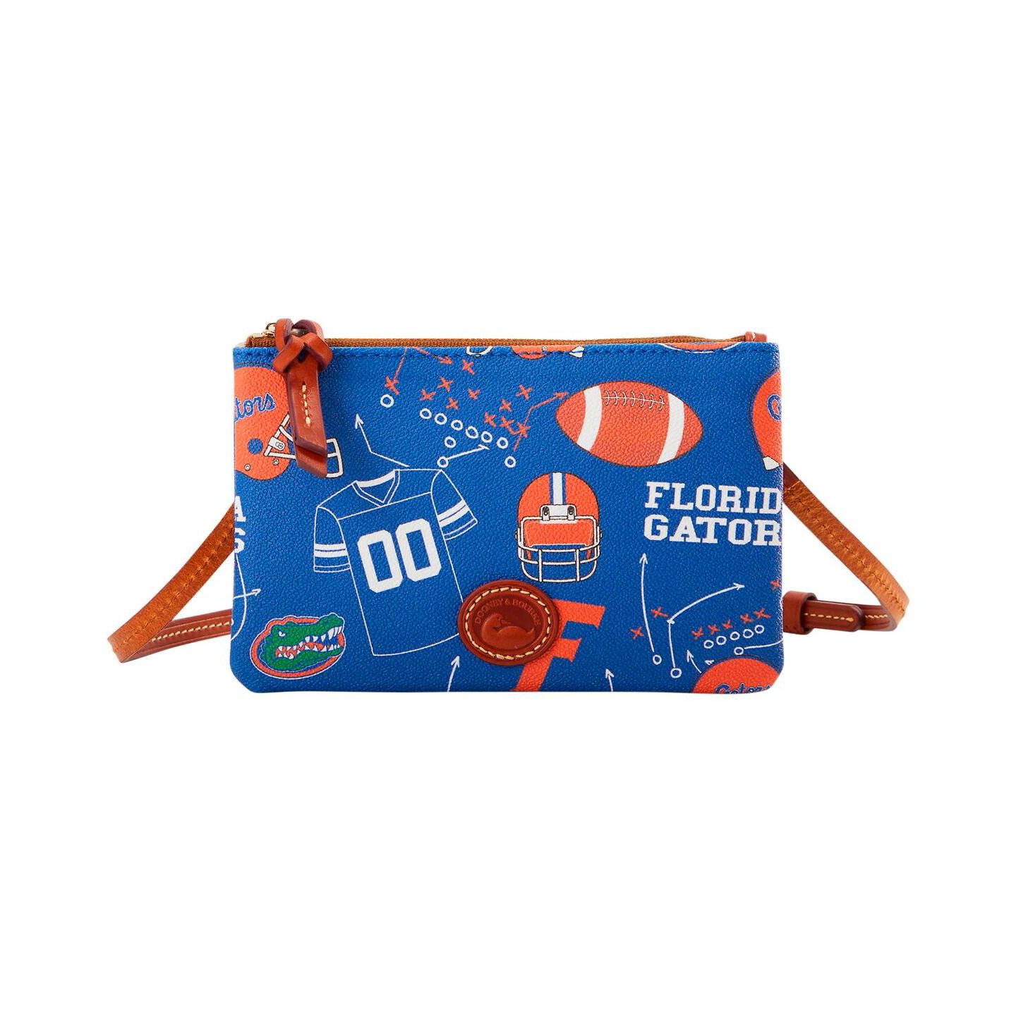 Женская сумка Dooney & Bourke Florida Gators Top Zip Crossbody Purse — фото 1