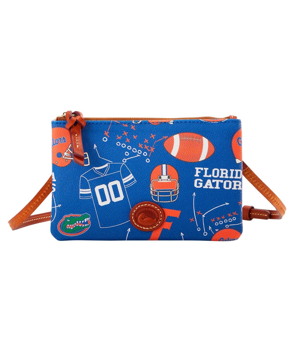 Dooney & Bourke Florida Gators Top Zip Crossbody Purse In Multi