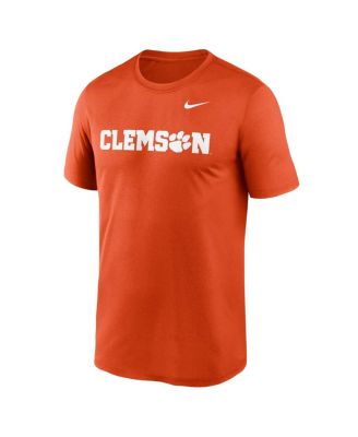 Мужская оранжевая футболка с надписью Clemson Tigers Prime Time Legend от Nike