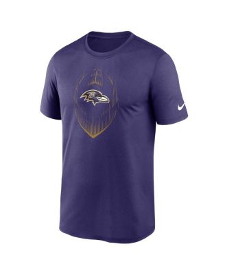Мужская фиолетовая футболка Nike Baltimore Ravens Prime Time Legend Icon Performance от Nike