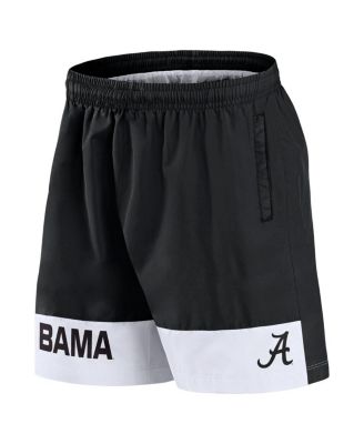 Мужские черные тканые шорты Alabama Crimson Tide Elements Intensity от Fanatics