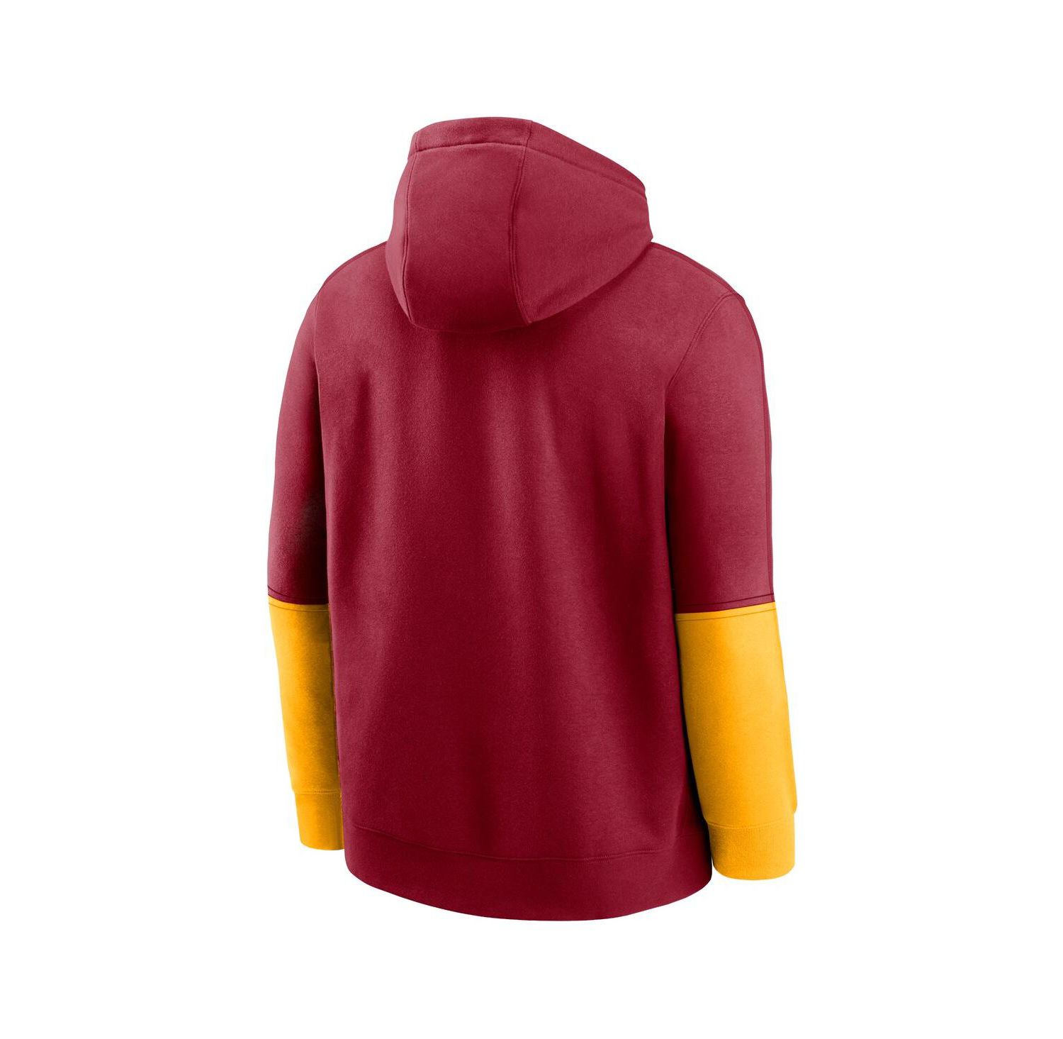 Men's Cardinal/Gold USC Trojans 2024 Sideline Club Pullover Hoodie