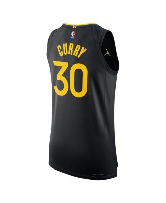 Men's Stephen Curry Black Golden State Warriors 2024/25 Authentic Jersey - Statement Edition