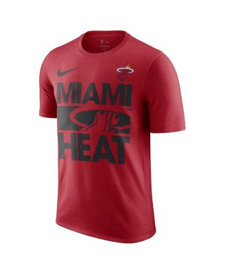 Мужская футболка Nike Red Miami Heat Courtside - Это наша летняя футболка