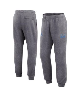 Jordan - Men's Heather Gray UCLA Bruins Primetime Club Fleece Jogger Pants