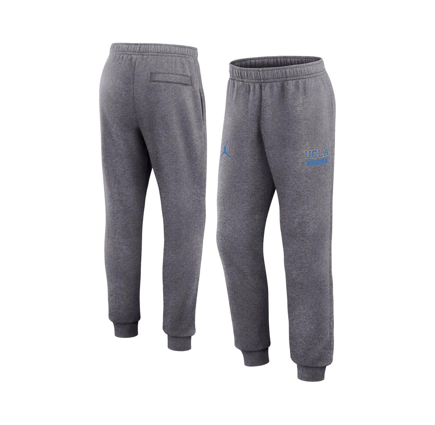 Men's Heather Gray UCLA Bruins Primetime Club Fleece Jogger Pants