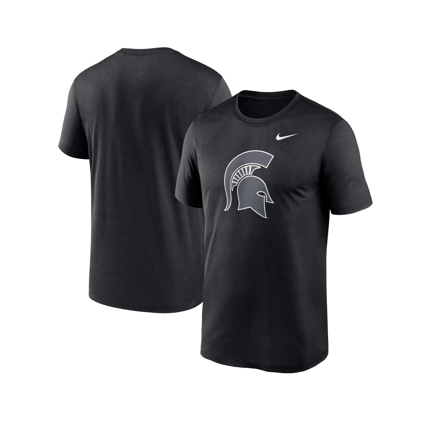 Men's Black Michigan State Spartans Color Pop Logo Legend T-Shirt