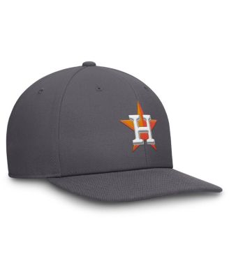 Men's Gray Houston Astros Pro Performance Snapback Hat
