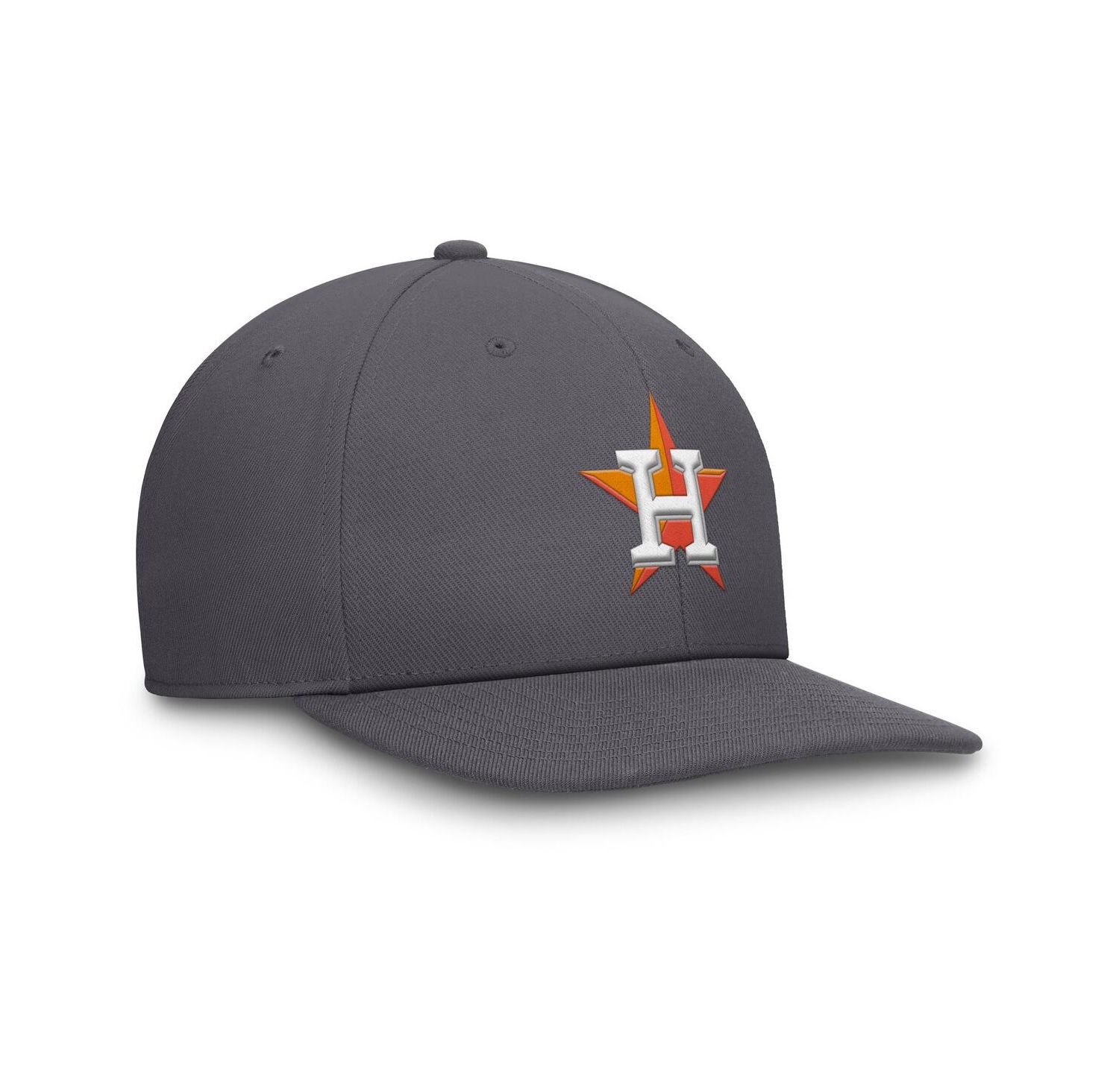 Men's Gray Houston Astros Pro Performance Snapback Hat