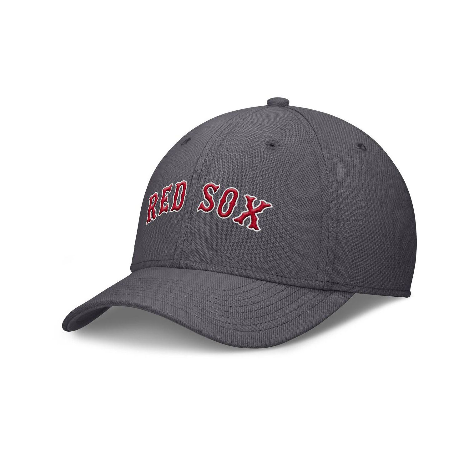 Men's Gray Boston Red Sox Swoosh Performance Flex Hat
