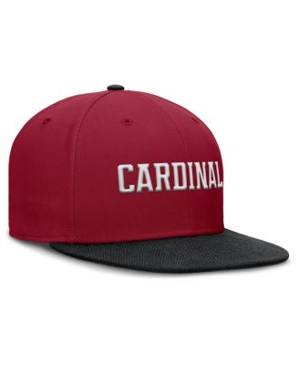 Мужская приталенная шляпа Nike Cardinal/Черная двухцветная бейсболка Stanford Cardinal для выступлений в Прайм-тайм