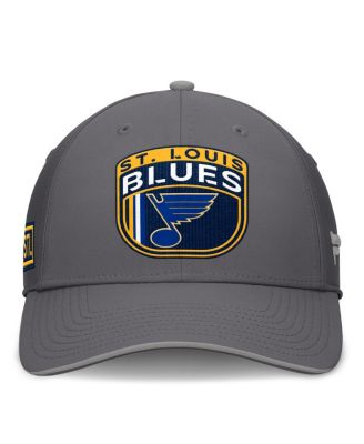 Мужская серая шапка Fanatics St. Louis Blues Home Ice Flex