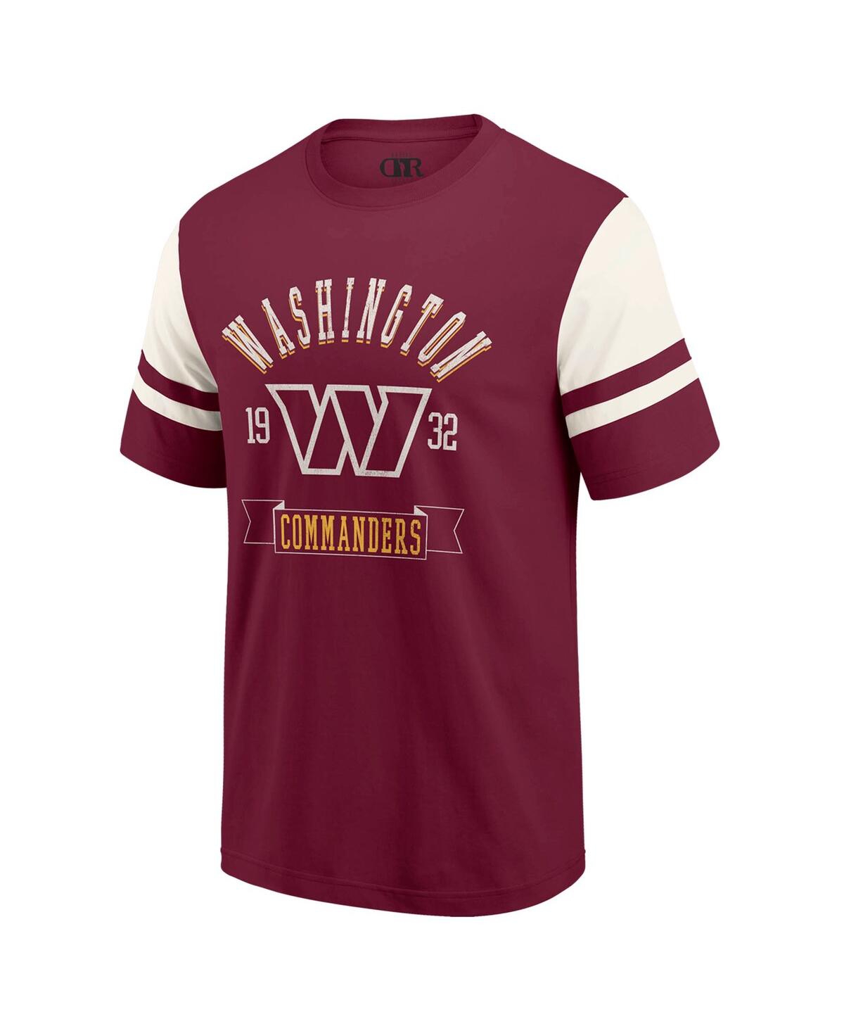 Fanatics Men's Burgundy Washington Commanders Football T-shirt In Burgundy