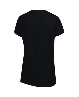 Women's Black West Virginia Mountaineers Coal Never Quits T-Shirt