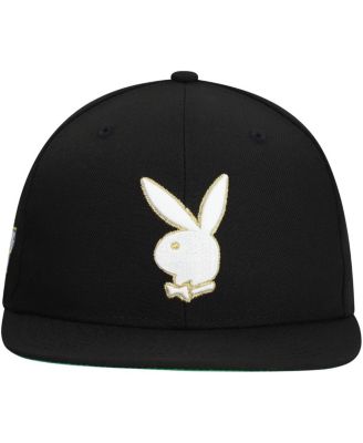 Lids Mens Black Playboy Cherry Fitted Hat 8590₽