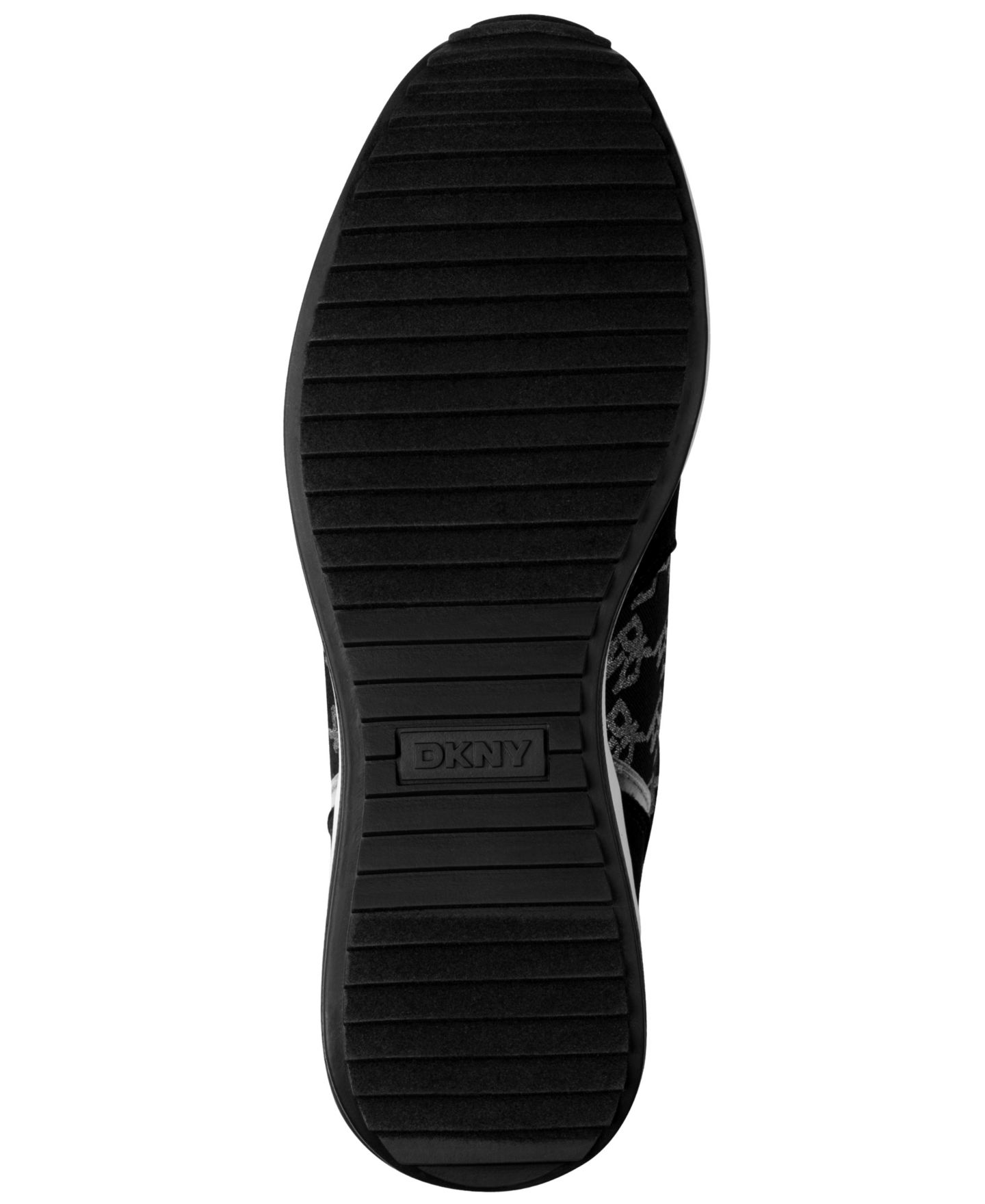 Женские кроссовки DKNY Kamay Lace-Up Wedge, цвет: Чёрный — фото 5