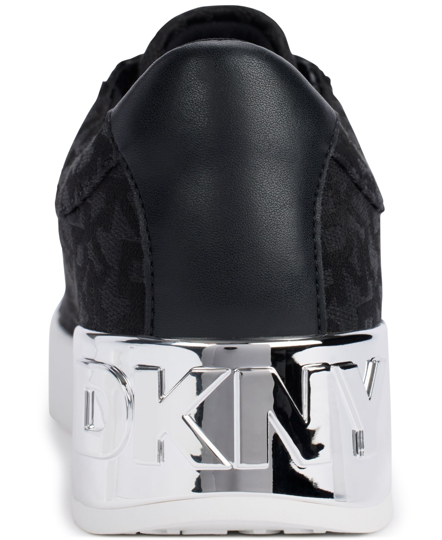 Женские кроссовки DKNY Maben Lace-Up, цвет: Чёрный — фото 3