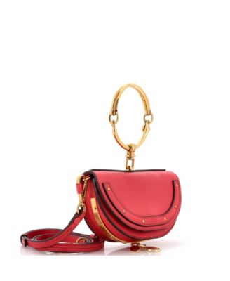 Pre-Owned Chloe Mini Nile Crossbody Bag Leather