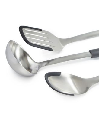 Leo Graphite 3-Pc. Stainless Steel Utensil Set