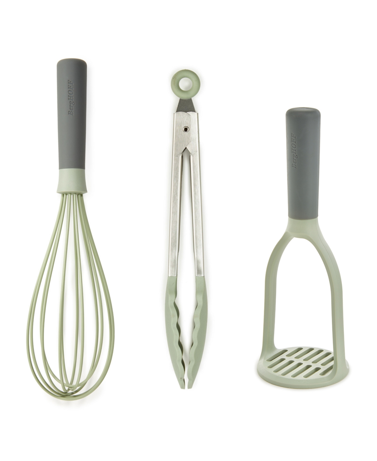 Berghoff Balance Nylon 9.25" Potato Masher In Sage