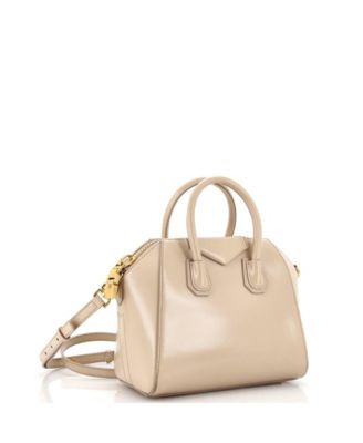 Pre-Owned Givenchy Mini Antigona Bag Glazed Leather 132690₽