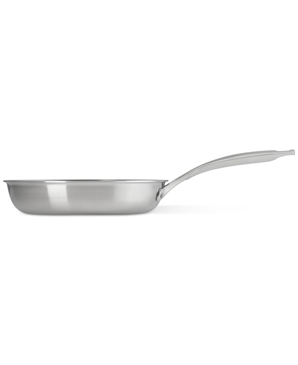 Le Creuset 9.5-inch Essential Stainless Steel Frying Pan In Stainless Steel