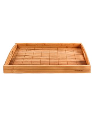 Bamboo 2-Pc. Serving Tray Set