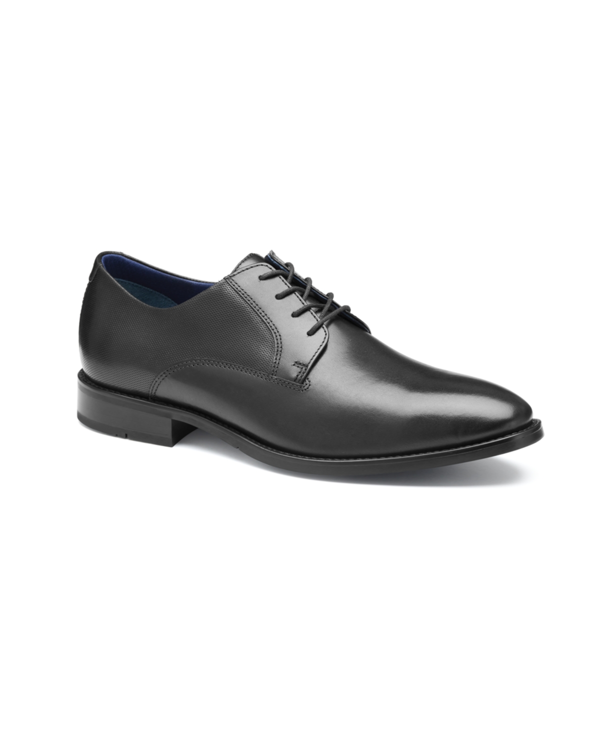 Men's Landry Embossed Plain Toe Shoe - Tan Full Grain