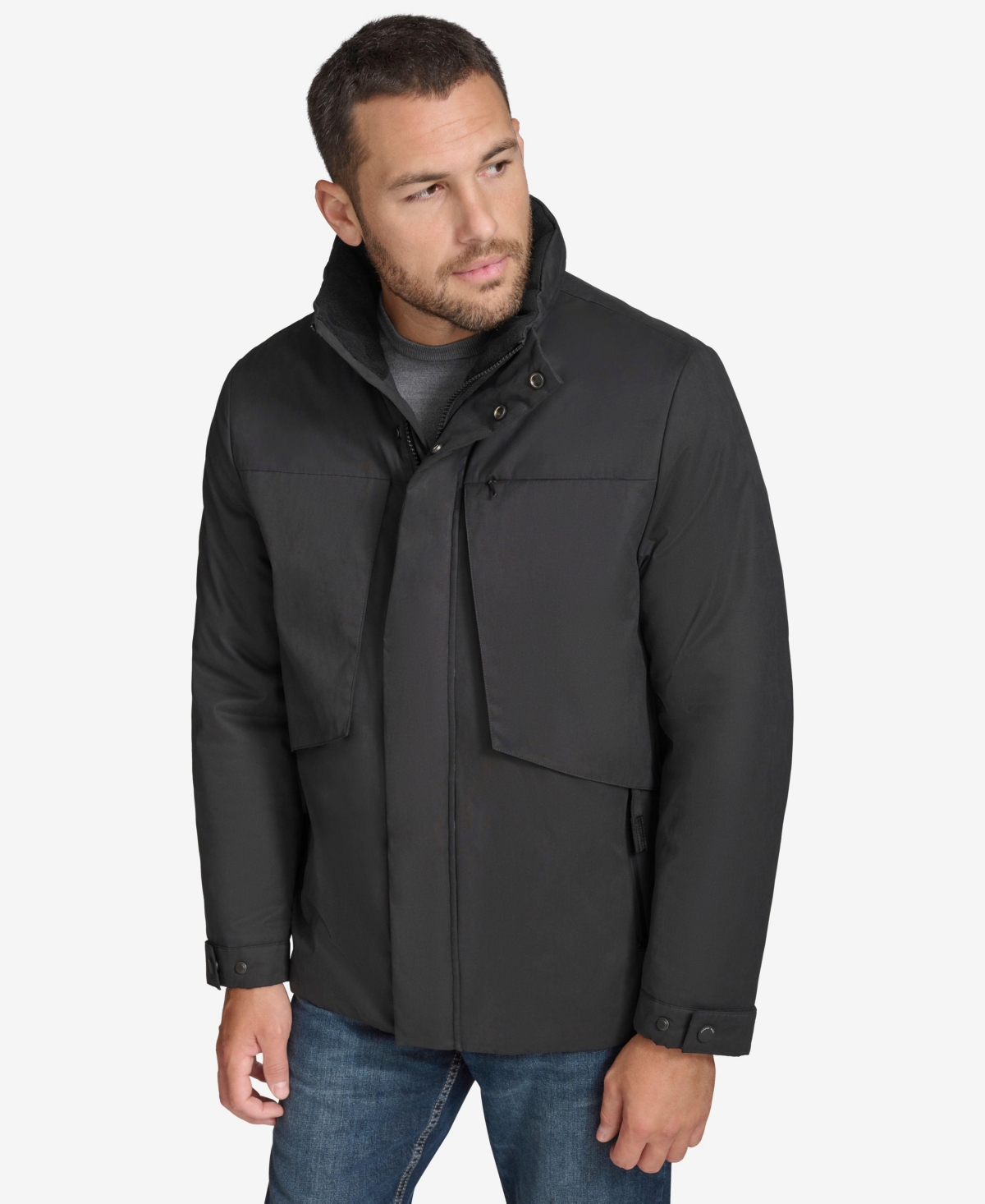Men's Coober Water Resistant Thermore Filled Jacket - Black