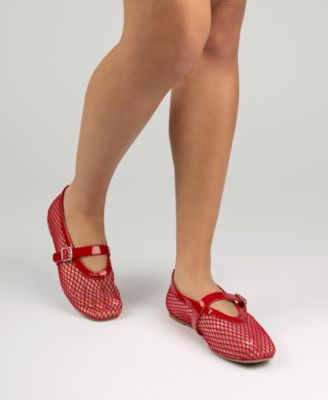 Women's Casha Mesh Mary Jane Flats