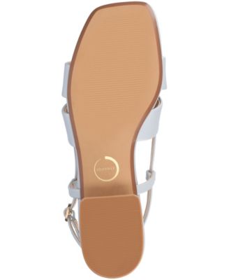 Women's Tabatha Block Heel Slingback Flat Sandals