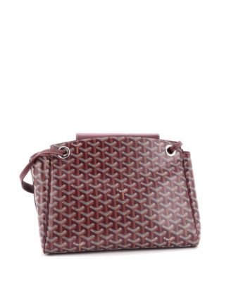 Pre-Owned Goyard PM Rouette Bag Coated Canvas