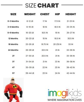 Toddler Boys Disney Mr. Incredible Zip Up Cosplay Coverall