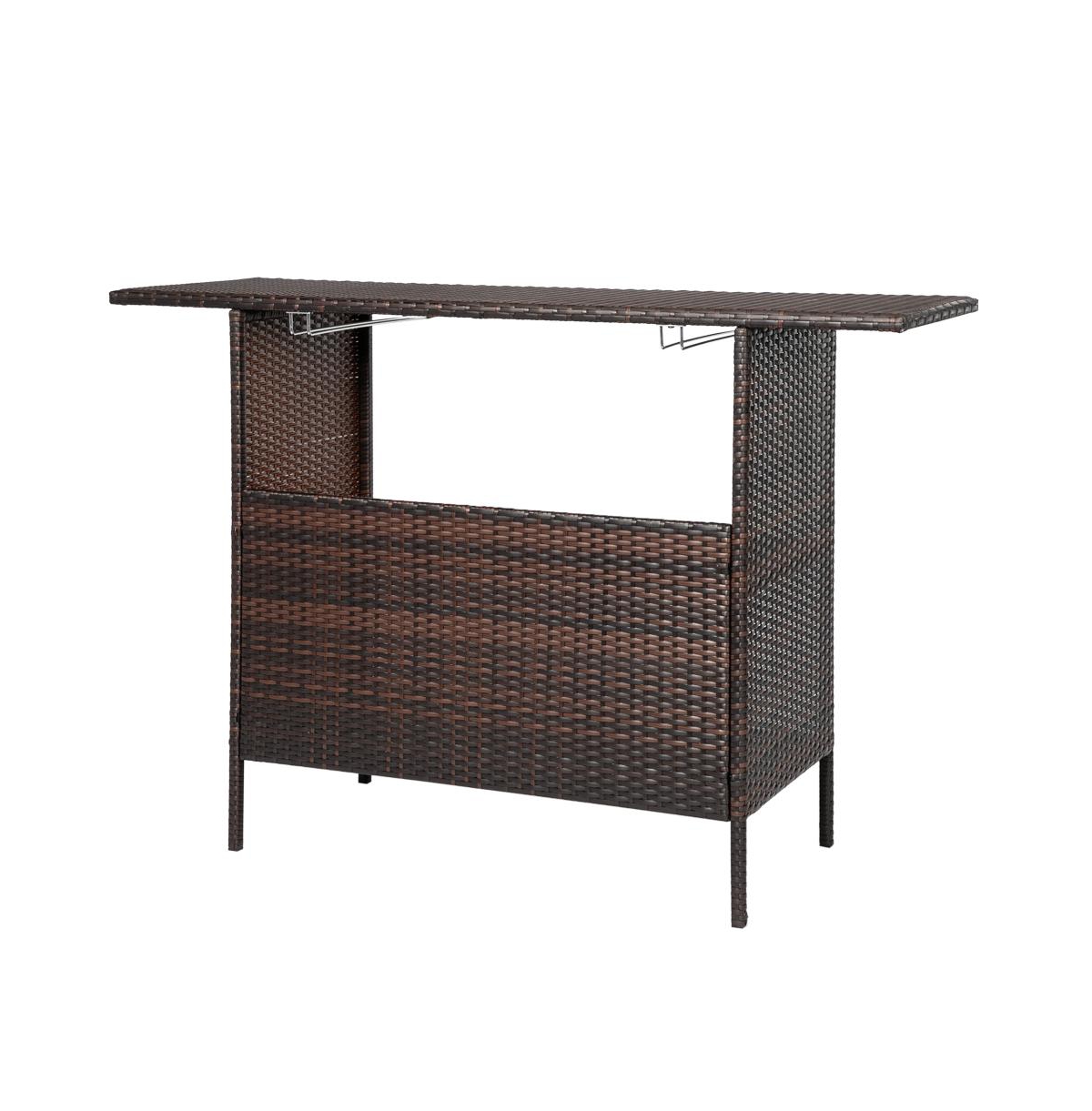 Modern Stylish And Beautiful Bar Table Brown Gradient - Brown