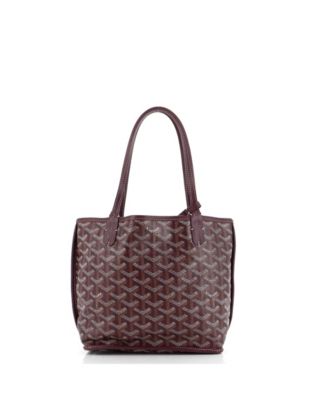 Pre-Owned Goyard Mini Anjou Reversible Tote Coated Canvas 522490₽