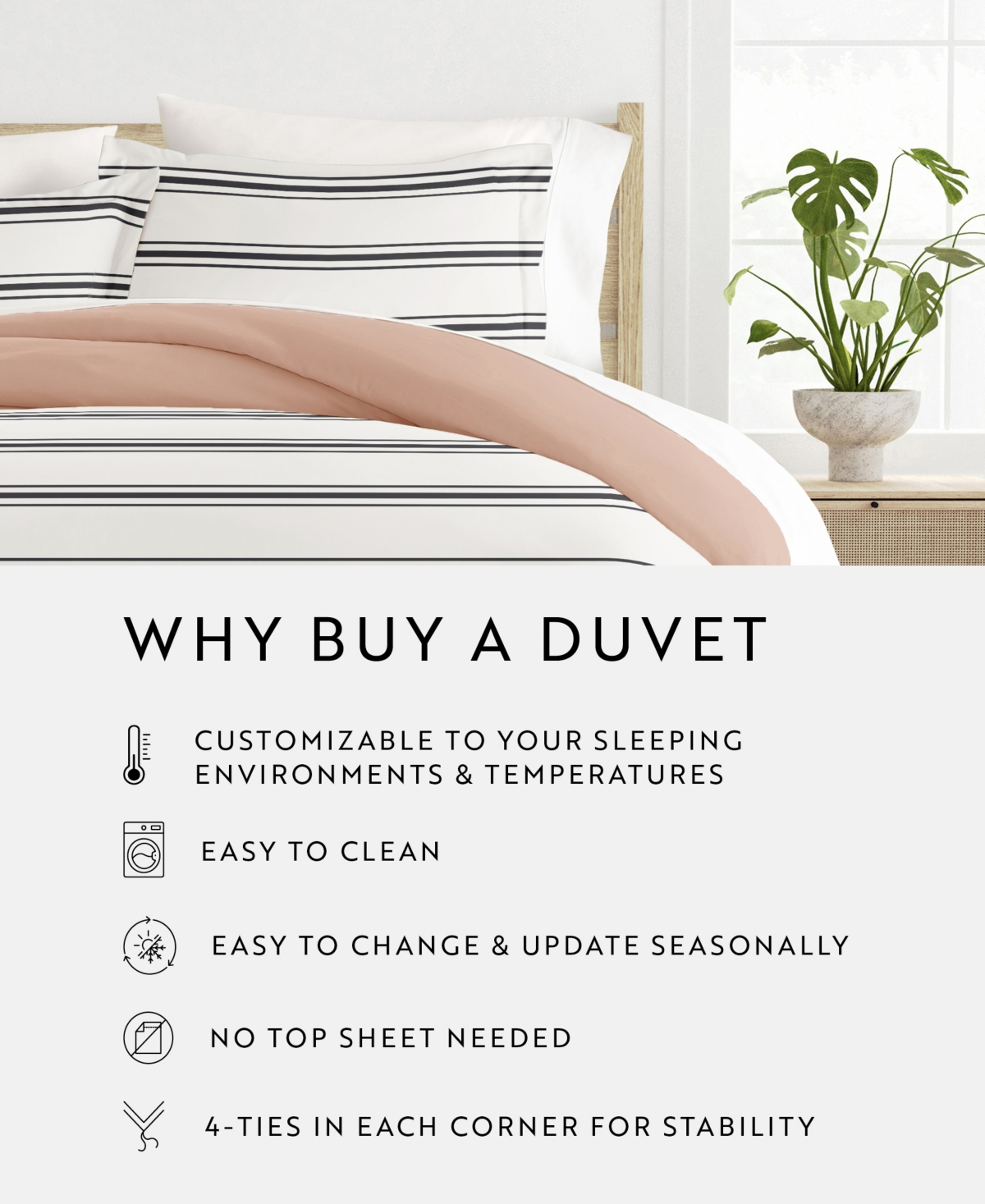 Ienjoy Home Utra Soft Reversible 3-pc. Duvet Cover Set, King In Multi