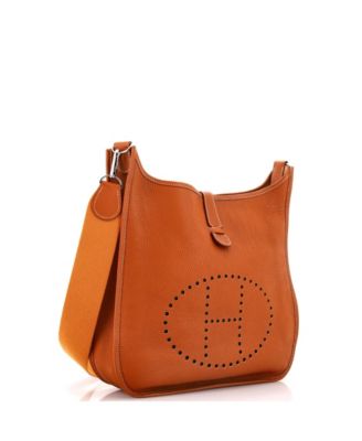 Бывшая в употреблении сумка HERMÉS GM Evelyne Gen II Clemence