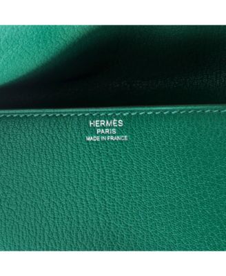 Pre-Owned Hermes  Cinhetic Clutch Chevre Mysore