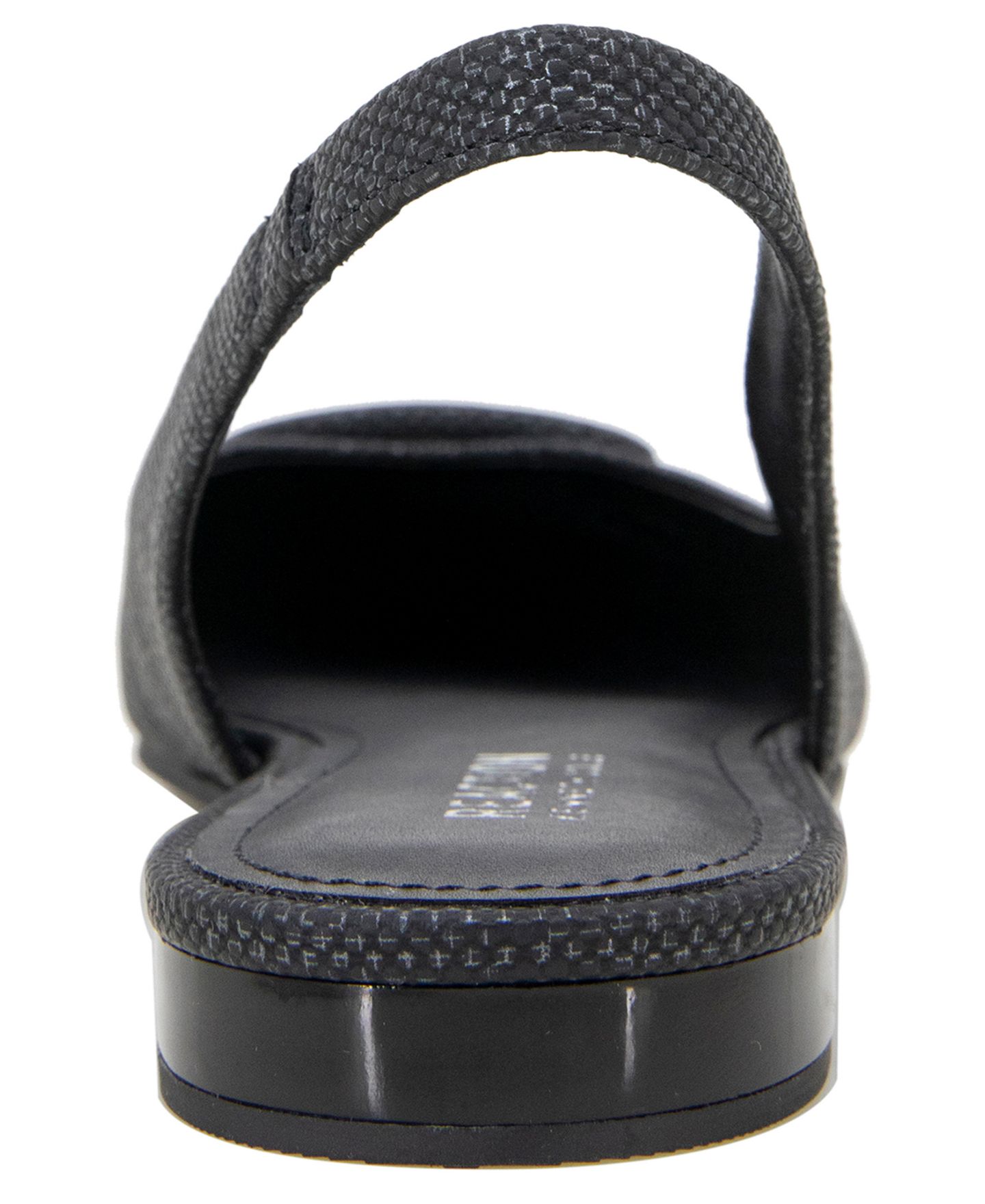 Женские балетки Kenneth Cole Reaction 's Linton Buckle Wedge Flats, цвет: Чёрный — фото 3