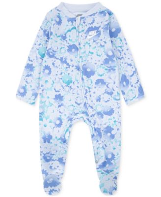 Baby Girls or Boys Printed Footed Coverall