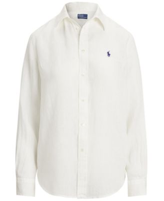 Women's Classic-Fit Linen Shirt