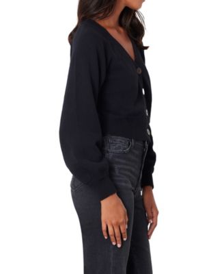 Women s Cotton Greta Cardigan in Forest Green