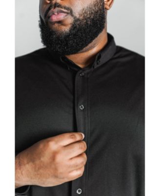 Regent Row Big - Tall commuter shirt short sleeve button down