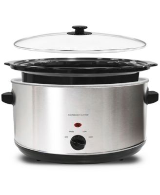 8.5 Quart Stainless Steel Slow Cooker