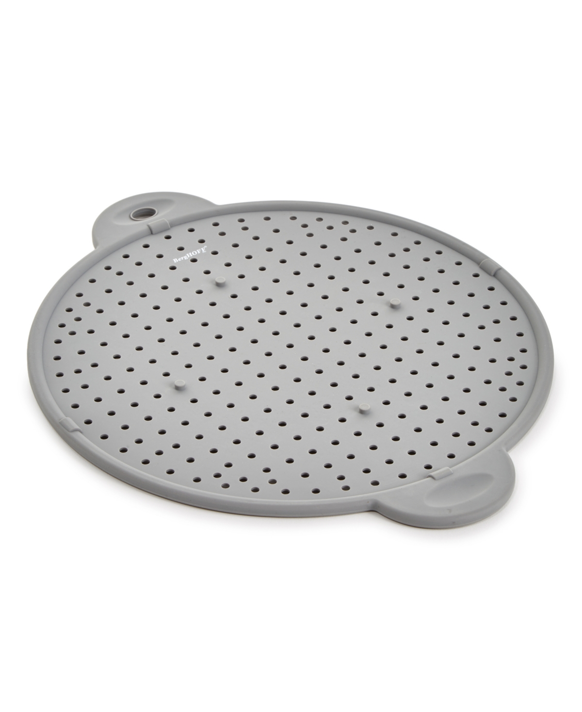 Berghoff Silicone 11" Splatter Screen With Dual Handles In Gray