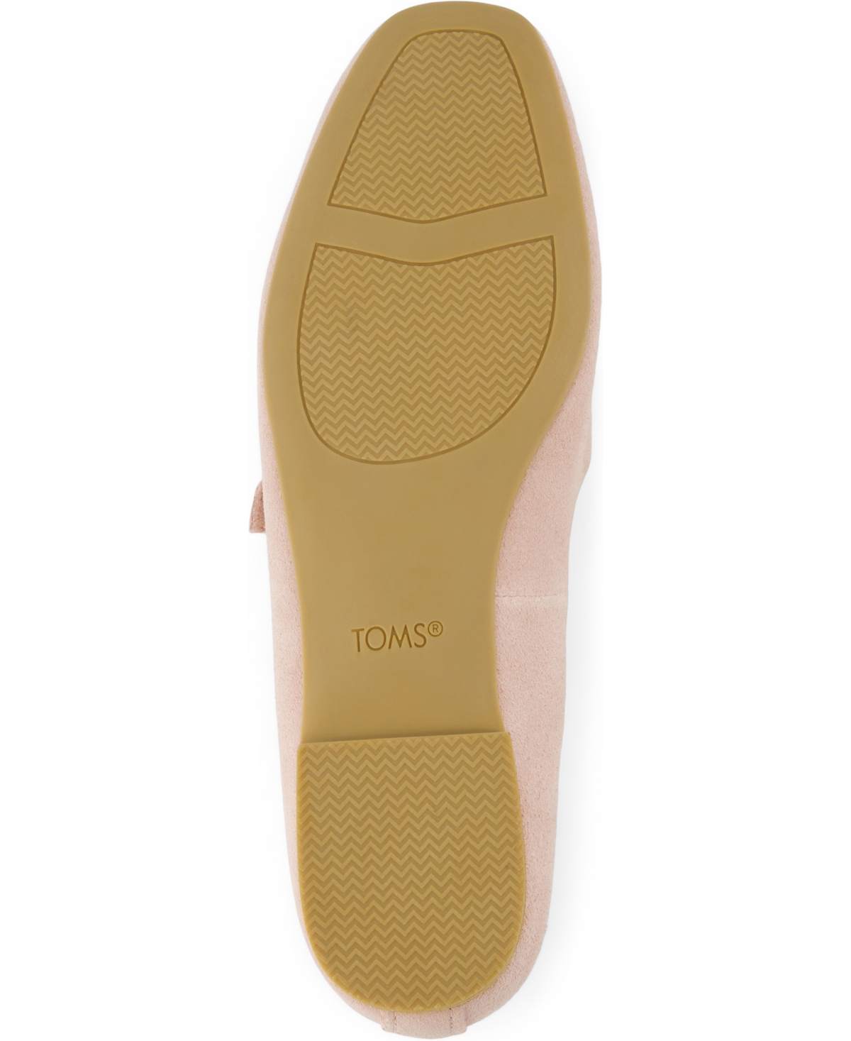 Shop Toms Women's Bianca Mary Jane Slip-on Flats In Pale Rose Suede