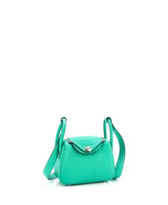 Pre-Owned HERMS Mini Lindy Bag Clemence 1417090₽