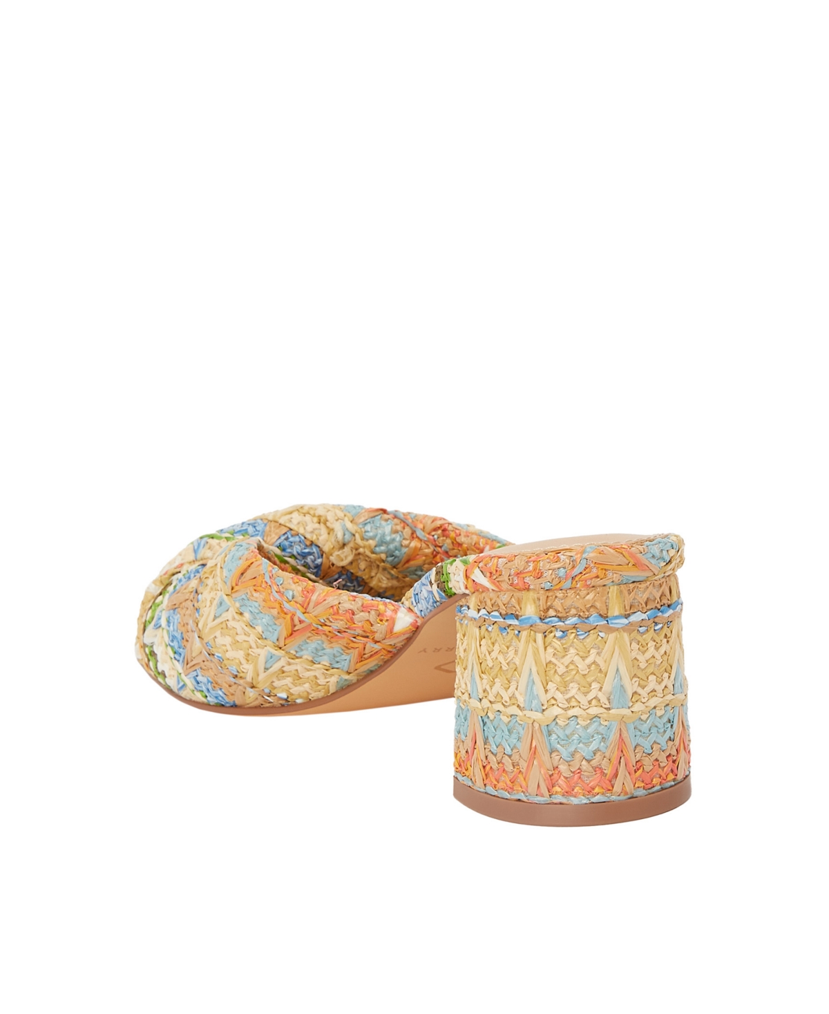 Shop Katy Perry Women's The Tooliped Twisted Slip-on Sandals In Natural Multi