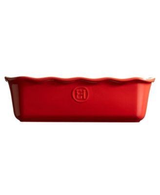 Ceramic 10" x 5" Ruffled Loaf Pan